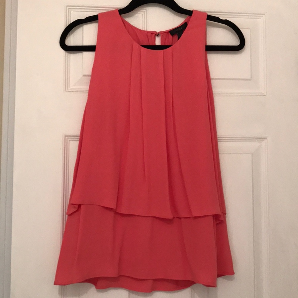 NEVER WORN pink tank jcrew